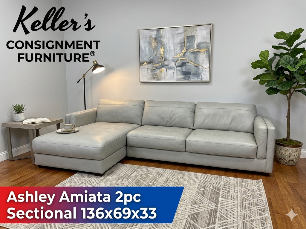 86009 - Ashley Amiata 2pc Sectional 136x69x33