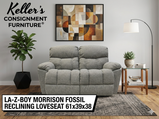 85951 - La-z-Boy Morrison Fossil Reclining Loveseat 61x39x38