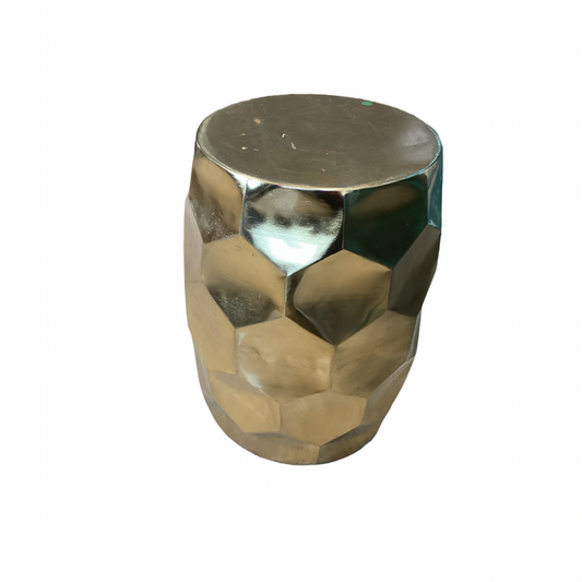 86006 - Gold Stool Side Table 12x18