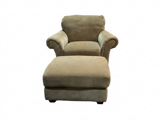 85875 - Lane Easy Chair w/Ottoman (c-46x39x36 o-31x26x16)