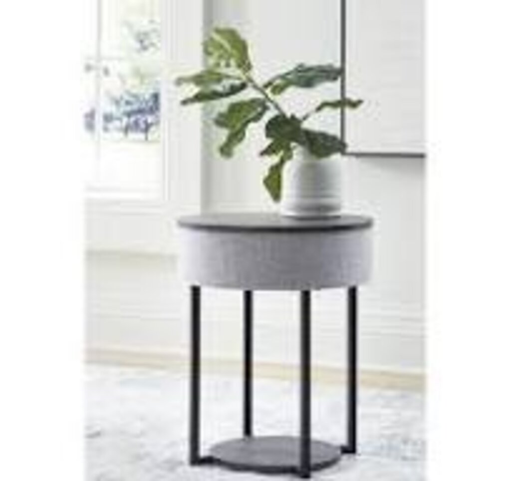 85902 - Ashley Sethlen Accent Table w/Bluetooth Speaker 18x18x22