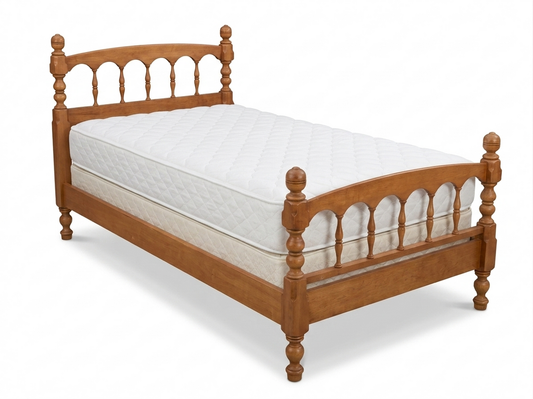 85844 Wood Twin Bed Frame 40xx44x43