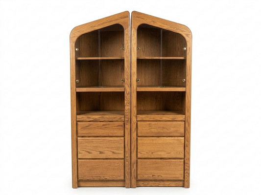 86017 - Arbek 2pc Storage Cabinet 48x17x72