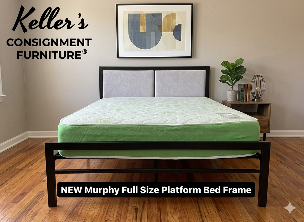 Murphy NEW Full Platform Bed Frame 56x78x38 (215220)