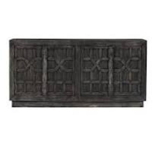 85896 - Ashley Roseworth Black Accent Cabinet 72x18x36