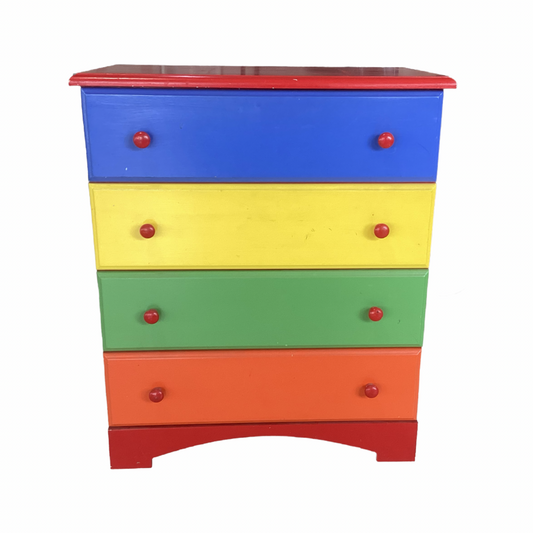 86019 Hand Painted Chest 32x18x39