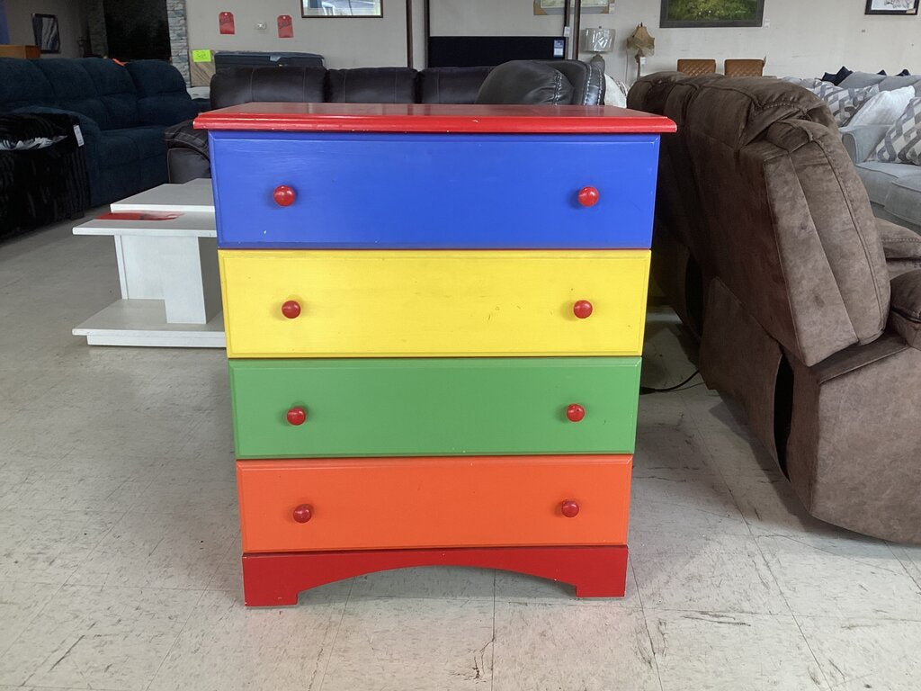 86019 - Hand Painted Chest 32x18x39