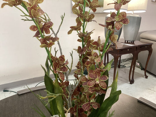 76996 Lux Art Silks 42in Orchids