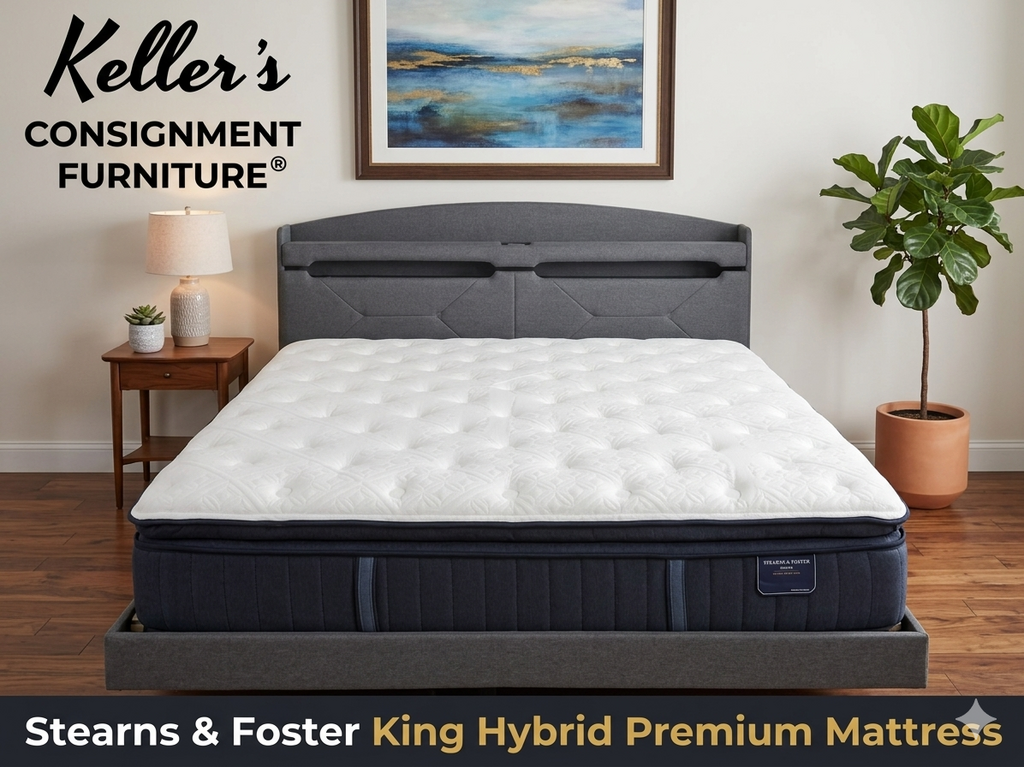 86044 - Stearns and Foster King Hybrid Premium Mattress