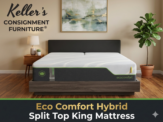 86054 - Eco Comfort Hybrid Spilt Top King Mattress