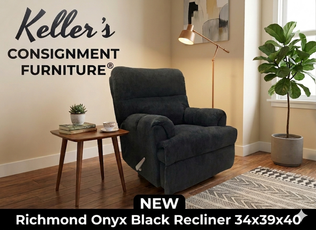 Richmond Onyx NEW Recliner 33x33x38 (2155)