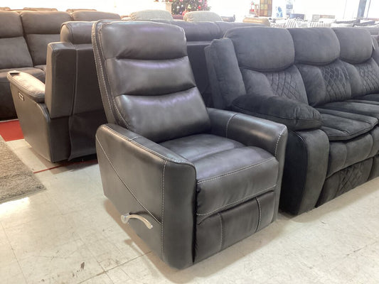 86058 Hercules Manual Swivel Glider Recliner 31x36x43