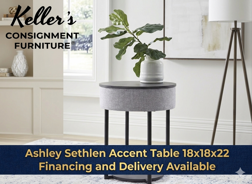 85902 - Ashley Sethlen Accent Table w/Bluetooth Speaker 18x18x22