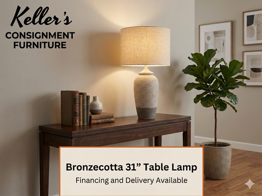 85968 - Bronzecotta 31in Table Lamp