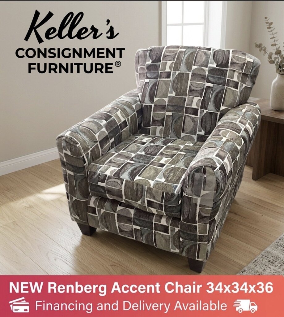 Impulse Renberg Winter NEW Accent Chair 34x34x36
