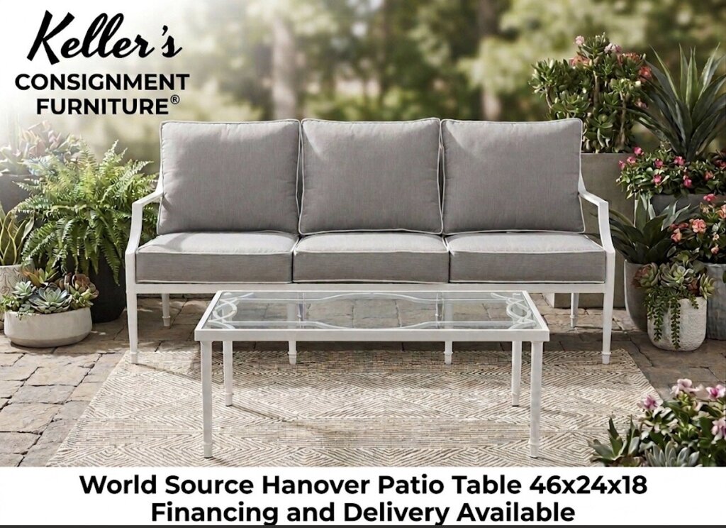 85431 - World Source Hanover Cocktail Table 46x24x18
