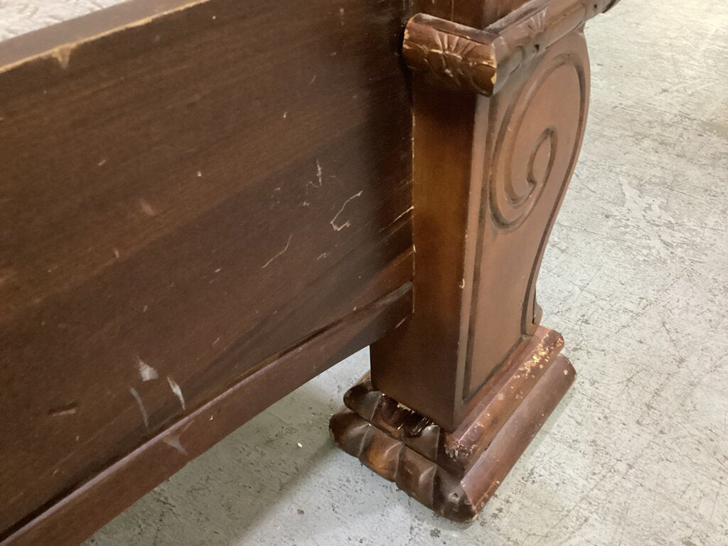 86060 Queen Sleigh Bed 66x90x66