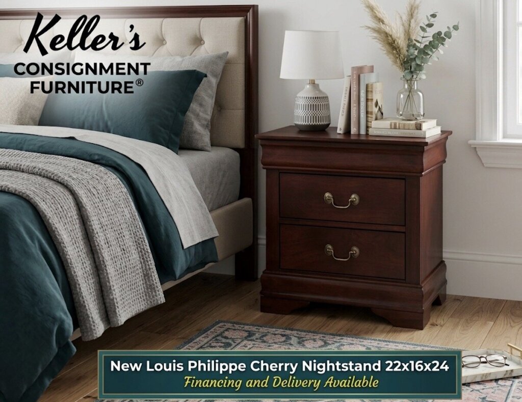 LP Cherry NEW Nightstand 22x16x24 (G-119497)