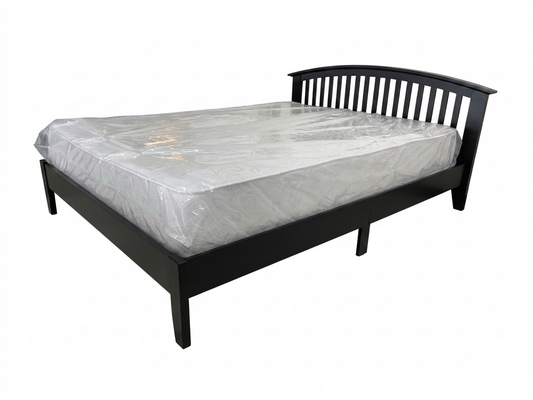 Metro Merlot NEW Queen Platform Bed Frame 67x84x35 (FD003Q)