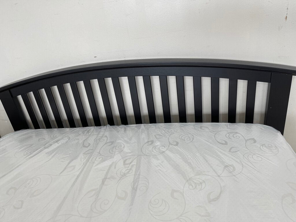 Metro Merlot NEW Queen Platform Bed Frame 67x84x35 (FD003Q)