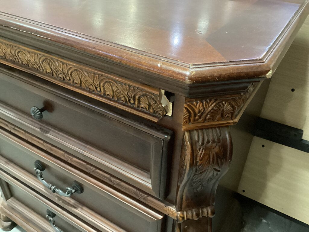 86010 - Emilie 3 Drawer Nightstand 32x19x33