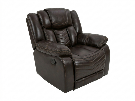 Navigator Brown NEW Glider Recliner 38x33x40 (653322)