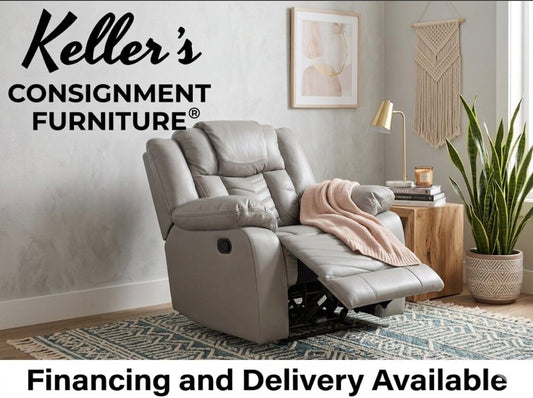 Navigator Gray NEW Glider Recliner 38x33x40 (653022)