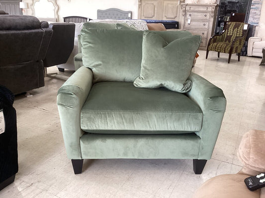 86092 - La-Z-Boy Kirby Windsor Green Chair 43x41x37