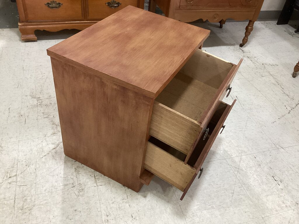 86103 Two Drawer Nightstand 21x16x21