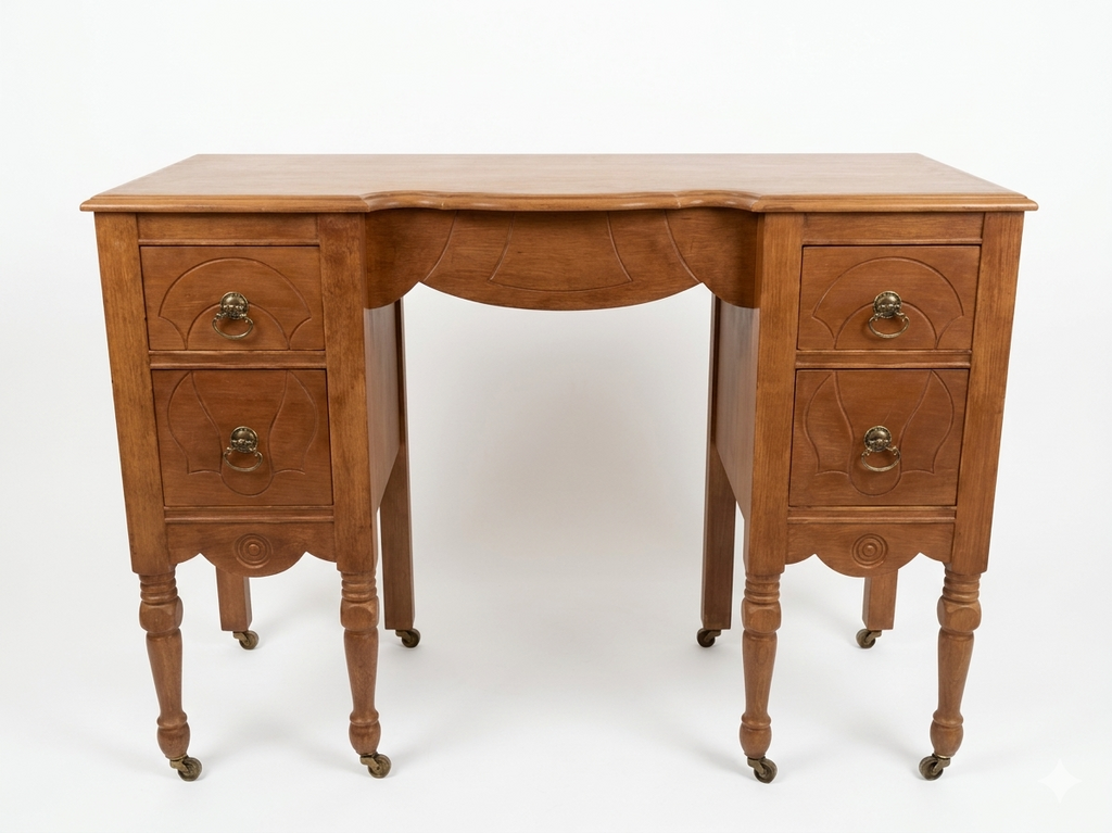 86104 Vintage Vanity Desk 42x18x32