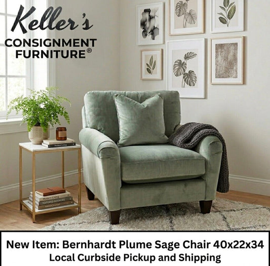 86093 - La-Z-Boy Kirby Windsor Green Chair 43x41x37