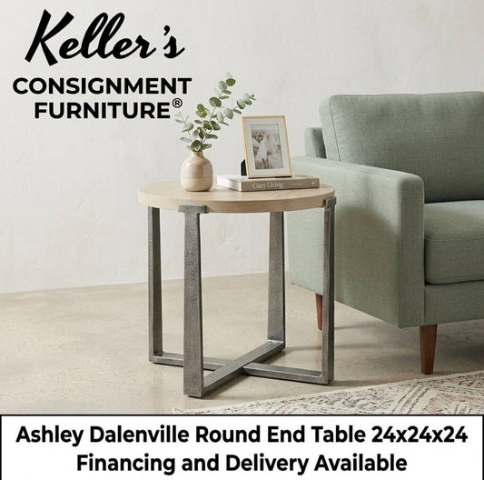 86095 - Ashley Dalenville Round End Table 24x24x24