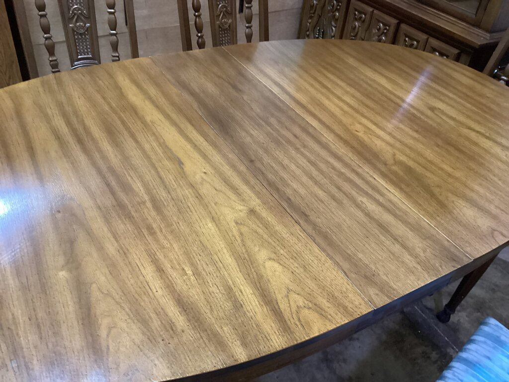 86115 - Oval 7pc Dining Set 42x60-70x30