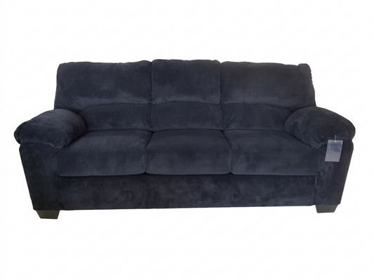 86096 - Ashley SimpleJoy Onyx Black Sofa 83x38x40