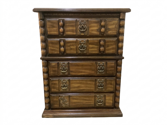 86121 Vintage Wood Chest 38x18x49