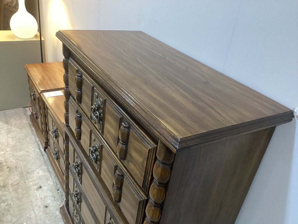 86121 Vintage Wood Chest 38x18x49