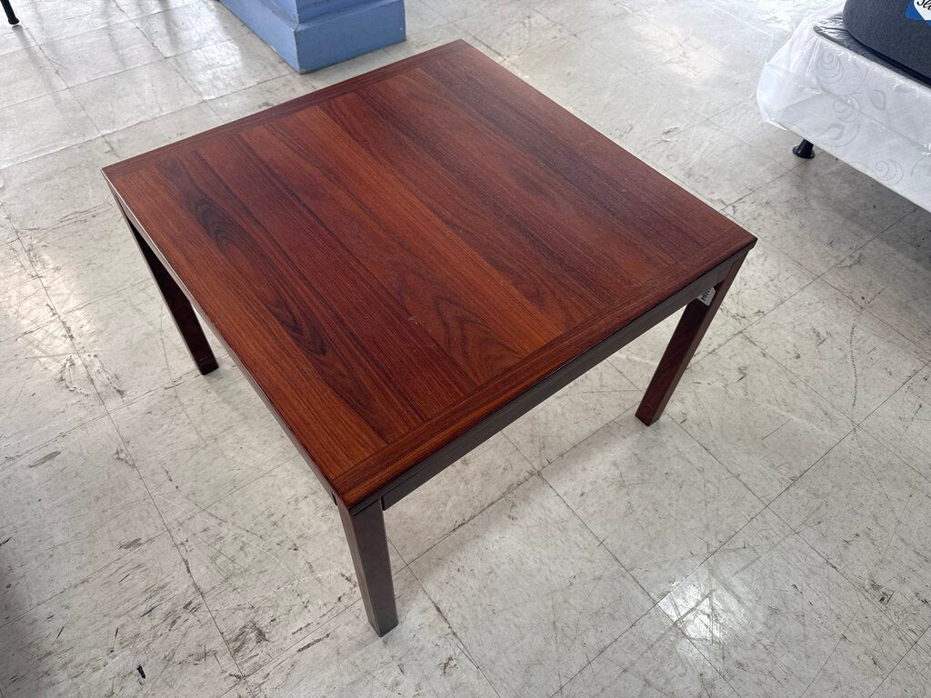 83664-A - Danish Modern Rosewood Occasional Table 28x28x20