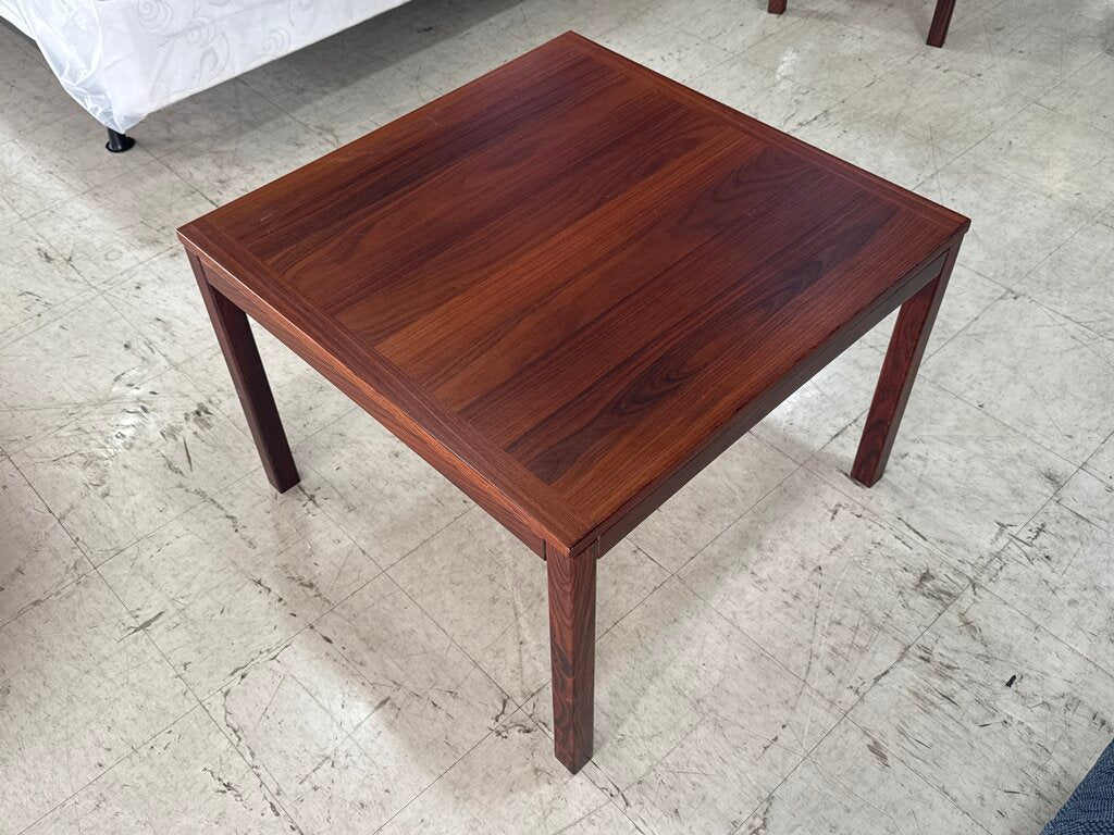83664-A - Danish Modern Rosewood Occasional Table 28x28x20