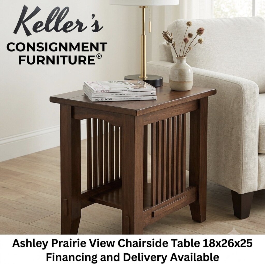 86080 - Ashley Prairie View Chairside Table 18x26x25