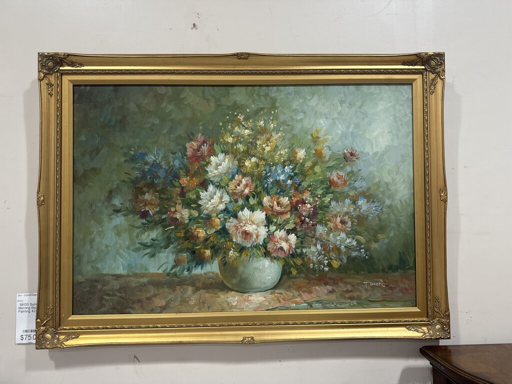 86135 - Summer Morning Bouquet Painting 42x1x30