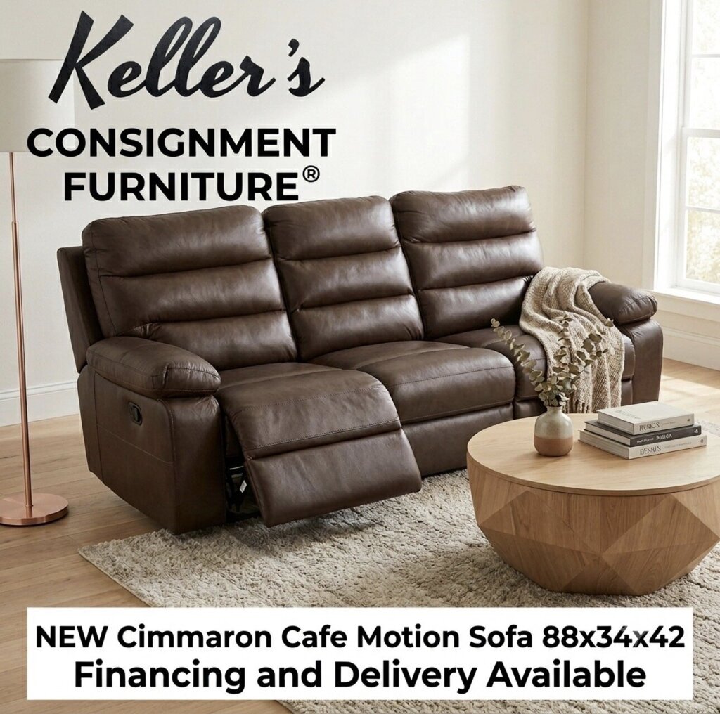 Cimmaron Cafe NEW Motion Sofa 88x34x42 (1803CIMC)