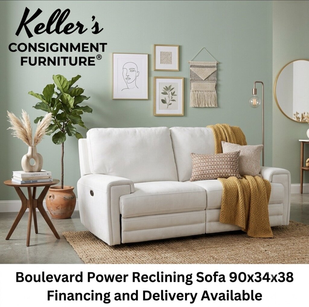 85859 - Boulevard Power Reclining Sofa 90x34x38