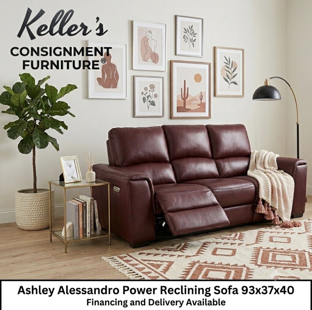 85588 - Ashley Alessandro Power Reclining Sofa 93x37x40