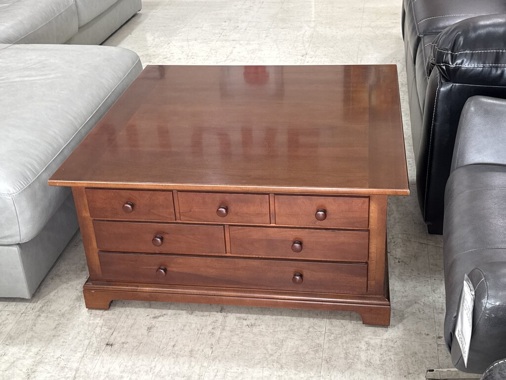 86163 - Stanley Storage Cocktail Table 38x38x18