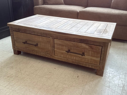 85919 - Ashley Ryandale Brown Cocktail Table w/Storage 52x28x15