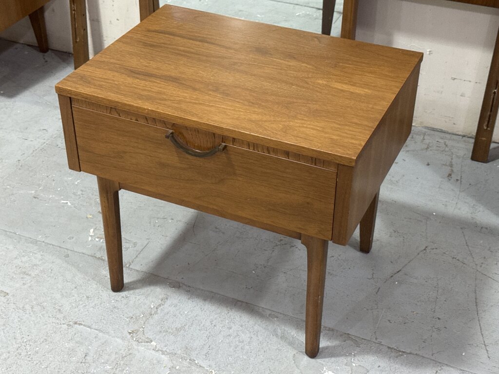 86167 - Rhythm MCM Walnut Nightstand 25x18x22