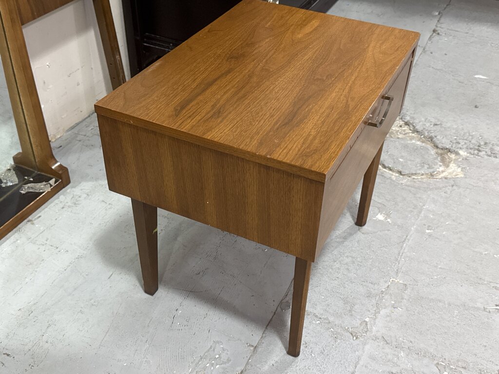 86167 - Rhythm MCM Walnut Nightstand 25x18x22