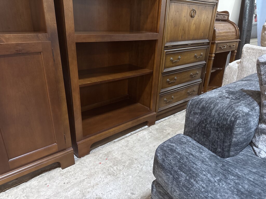 86160 - Tall 5 Shelf Wood Bookcase 32x16x75