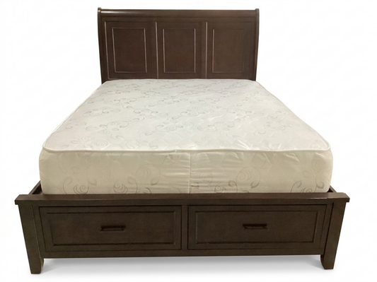 86169 Queen Storage Drawer Sleigh Bed Frame 65x88x53