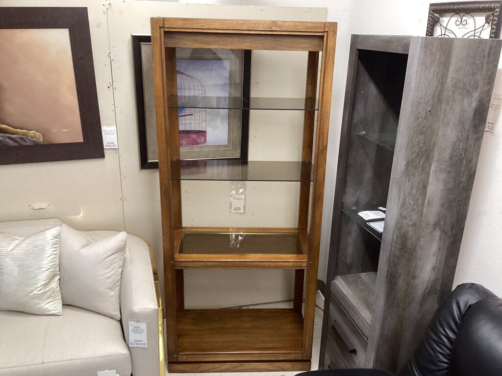 86174 - Open Curio Display Shelf 32x17x74